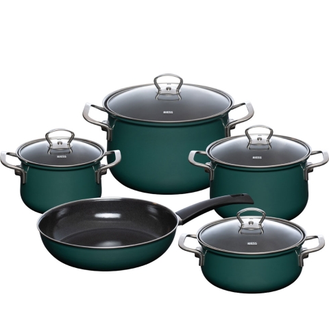 Emaille-Set 5-teilig