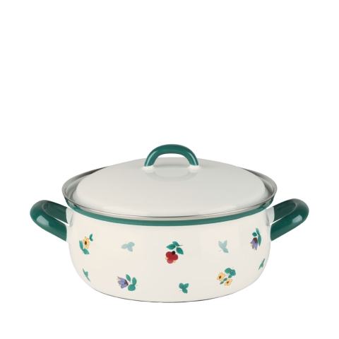 Kasserolle mit Deckel Ø 18cm
