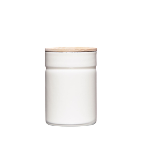 Box with ash wood lid Ø 8cm