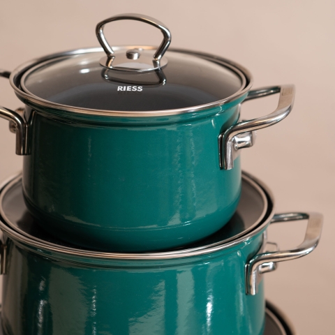 Sauce pot with glass lid Ø 16cm