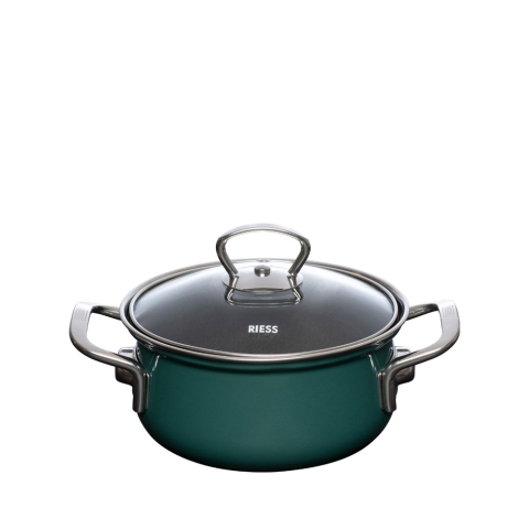 Casserole with glass lid Ø 16cm