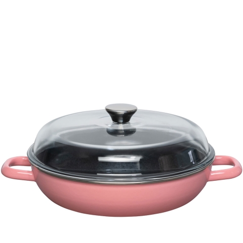 Schmorpfanne mit Glasdeckel Ø 28cm