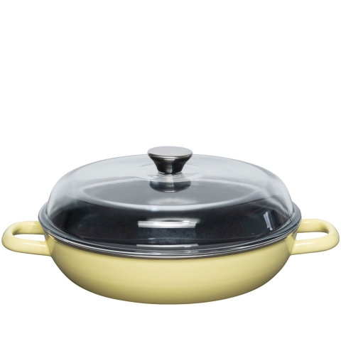 Schmorpfanne mit Glasdeckel Ø 28cm