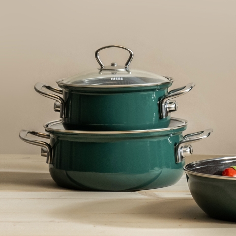 Casserole with glass lid Ø 20cm