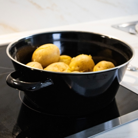 Lard pan half-height Ø 24cm