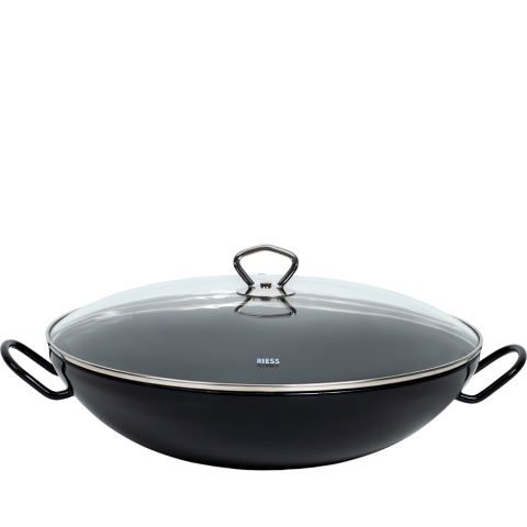 Wok mit Glasdeckel Ø 36cm