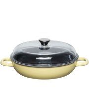 Schmorpfanne mit Glasdeckel Ø 28cm